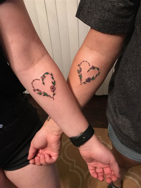 matching friend tattoos